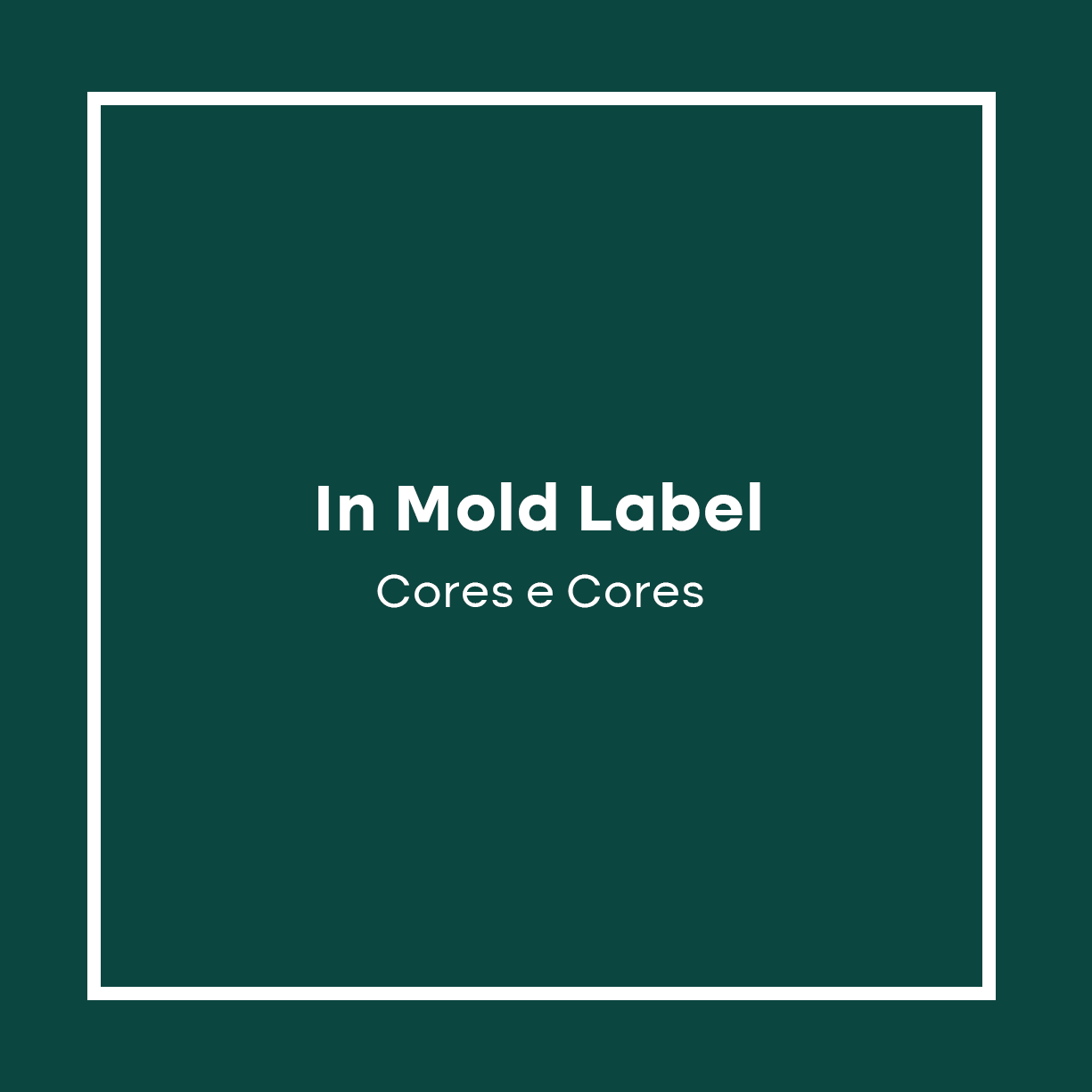 In Mold Label